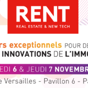 Affiche web du salon RENT en novembre 2019