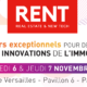 Affiche web du salon RENT en novembre 2019